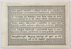 1849. 2Ft "Kincstári utalvány" "GT n. 40318" T:AU 
Adamo G108