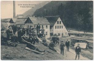 Trojane-Izlake, Trojana-Gallenegg; Antim Gruben-Bergwerk. Fotograf V. Cukjati / antimony mine (fl)