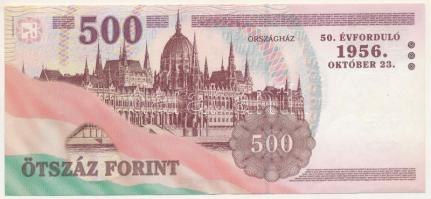2006. 500Ft "A forradalom 50. évfordulója 1956. október 23." "EC" T:F