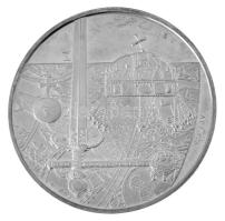 Fülöp Zoltán (1951-2004) 1978. "Koronázási jelvények" kétoldalas jelzett Ag emlékérem műbő...