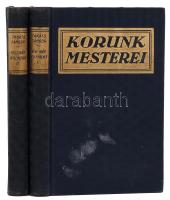 Takáts Sándor: Régi idők, régi emberek.1-2. Bp.,[1930], Athenaeum. Második kiadás. Kiadói egészvászon sorozatkötés, első borítón kis folttal