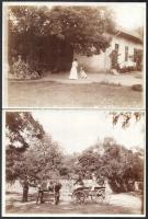 1900 Pesztszentlőrinc, villatelep 5 db nagy méretű fotó giczi, assa- és ablanczkürthi Ghyczy Margit ...