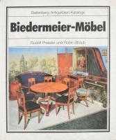 Rudolf Pressler - Robin Straub: Biedermeier - Möbel. Battenberg Antiquitäten-Katalogue. Augsburg, 1991., Battenberg Verlag. Német nyelven. Nagyon gazdag képanyaggal illusztrált. Kiadói kartonált papírkötés, kissé karcos, kissé foltos, kissé kopott borítóval, néhány kijáró lappal.