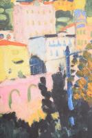 Barki Gergely: Berény Róbert (1887-1953) Monacói tengerpart. (Bord de Monaco, Monakói [Sic!) part), ...