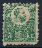 1871 Réznyomat 3kr (27.500) (gyenge minőség / weak quality)