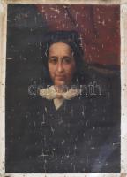 Jelzés nélkül, feltehetően XIX. sz. vége, 2 db mű: Nagy-alásonyi Barcza István (1811-1894) és felesé...