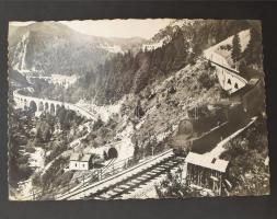 1947 Franciaország, cserkész jamboree albuma, felvarróval, képeslapokkal, cserkésztáborban készült f...