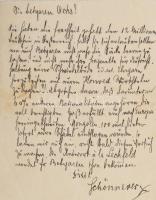 1903 Ugron Gábor (1847?1911) politikus, pártvezető, országgyűlési képviselőnek küldött német ny. lev...
