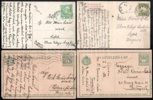 cca 1906-15 össz 9 db képeslap és tábori posta Kézdi-Kovács Lóránthoz (1897-1916), Kézdi-Kovács Lász...