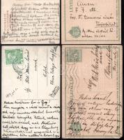 cca 1906-15 össz 9 db képeslap és tábori posta Kézdi-Kovács Lóránthoz (1897-1916), Kézdi-Kovács Lász...