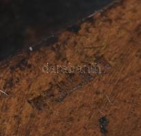 Reményi József (1887-1977): Férfi büszt (Végh Gusztáv?). Bronz, jelzett, m: 5,5 cm