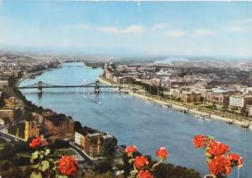 1966 Szepes Mária (1908-2007) írónő autográf képeslapja, rajta autográf soraival, "Mária Béla&q...