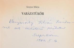 Szepes Mária: Varázstükör. Ezoterikus regény. A szerző, Orsi Szepes Mária (1908-2007) által DEDIKÁLT...