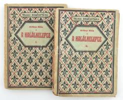 Arthur Sills: A halálkelepce. I-II. köt. Regény. Tolnai Regénytára. Bp., én., Tolnai. Kiadói papírkötés, javított kötésekkel, a II. kötet sérült gerinccel és szakadt borítóval.