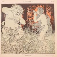 1898 Jugend, Münchner Illustrierte Wochnschrift für Kunst und Leben Band I. München und Leipzig, G. ...