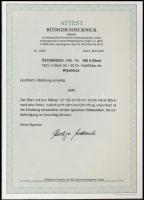 1933 WIPA blokk kifogástalan állapotban, a beragasztásból származó jelentéktelen ragasztónyomokkal. ...