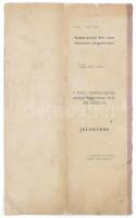 1872 Pest városának közgyűlési jegyzőkönyve, benne a vízművek jelentésével 30p.