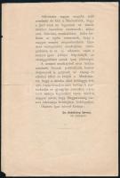 1904 Kolozsvár dr. Gidófalvi István kir. körjegyző újévi köszöntője politikai értékelésekkel
