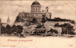 1899 (Vorläufer) Esztergom, Bazilika (ázott / wet damage)