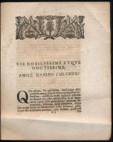 Brückmann, Franz Ernst.: De Chrysocolla A Neosoliensi Hungarica... | Johann. Heinric. Linck, Wolffen...