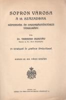 Thirring Gusztáv: 
Sopron városa a 18. században. Népesedés- és gazdaságtörténeti tanulmány. 15 tér...