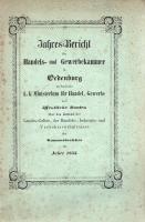 Jahres-Bericht der Handels- und Gewerbekammer in Oedenburg an das hohe k. k. Ministerium für Handel,...