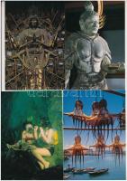 Todaiji Temple - 30 db modern japán képeslap tokban