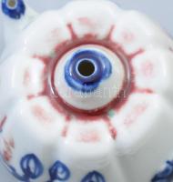Kínai porcelán tuscsepegtető, jelzés nélkül, hibátlan, d: 8 cm