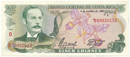 Costa Rica 1981. 5C T:F, szép papír, Costa Rica 1981. 5 Colones C:F, fine paper Krause P#236