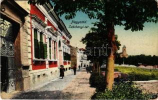 1937 Nagyatád, Széchenyi tér. Benyák János kiadása (szakadás / tear)