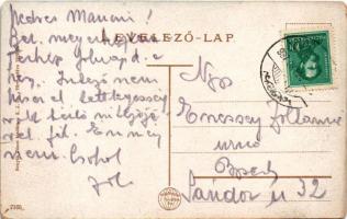 1937 Nagyatád, Széchenyi tér. Benyák János kiadása (szakadás / tear)