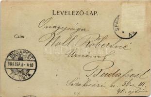 1900 Sepsiszentgyörgy, Sfantu Gheorghe; Székely Mikó kollégium, Református templom, Szabadság tér, S...