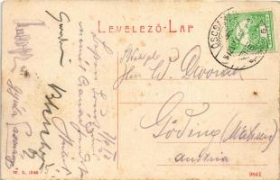 1912 Őscsanád, Németcsanád, Marosvár, Cenadu Vechi (Nagycsanád); Fő utca, üzlet. W.L. 1348. / main s...