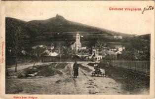 1908 Világos, Siria; vár, templom. Irsai Világos kiadása / castle, church (apró szakadás / tiny tear)