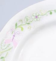 Wloclawek lengyel 6 darabos nagytányér szett, jelzett, d: 24 cm