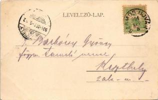 1904 Szamosújvár, Gherla; Görög katolikus papnövelde. Todorán A. kiadása / Greek Catholic seminary, ...