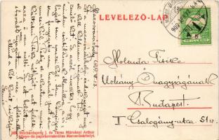 1909 Marosvásárhely, Targu Mures; Római katolikus templom, Bodor kút (Zenélő kút), Kossuth szobor, g...