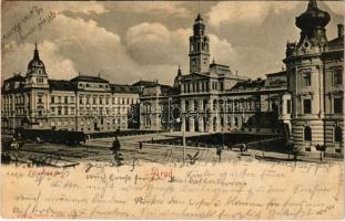 1901 Arad, Városház tér / town hall (EK)