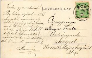 1910 Écska, Német-Ecska, Ecka (Torontál); Gróf Harnoncourt Félix kastélya / castle