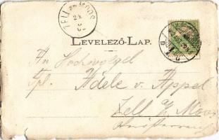 1902 Marosvásárhely, Targu Mures; Agrár takarékpénztár. Holbach Ede kiadása / agricultural savings b...