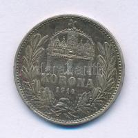 1914KB 1K Ag "Ferenc József" T:XF patina
Adamo K5.1