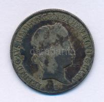 1843B 20kr Ag "V. Ferdinánd" T:VF,F patina Huszár:2081., Unger III.: 1419.