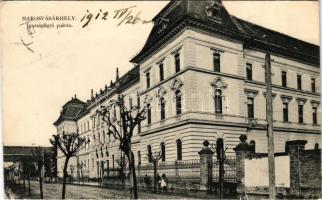 Marosvásárhely, Targu Mures; Igazságügyi palota. Porjes S. Sándor kiadása / palace of justice (EK)