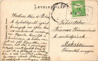 Kisteremia, Teremi, Teremia Mica (Temes, Timis); Fő utca, iskola, községháza, Dörner László üzlete. ...