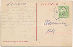 1914 Szilágycseh, Cehu Silvaniei; Fő tér, Kereskedelmi és gazdasági bank, cukrászda, Lebovits Jenő é...