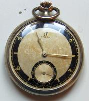 Antik OMEGA zsebóra jelzéssel illetve sorszámmal ellátva, működőképes és jó állapotban