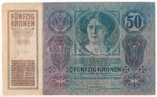 1914. 50K "1039 300407" felülbélyegzés nélkül T:F Adamo K24
