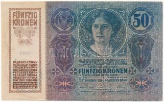 1914. 50K "1045 079459" felülbélyegzés nélkül T:F Adamo K24