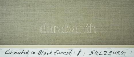 Ottó László (1966-): Origo-metrum Projection [20241125] . Akril, vászon, jelzett a hátoldalán. Egyéb...