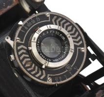 cca 1930-1950 Franka Kamerawerk 6×9-es fényképezőgép Ludwig-Dresden Victar 1:6,3 f=10,5 cm objektívv...